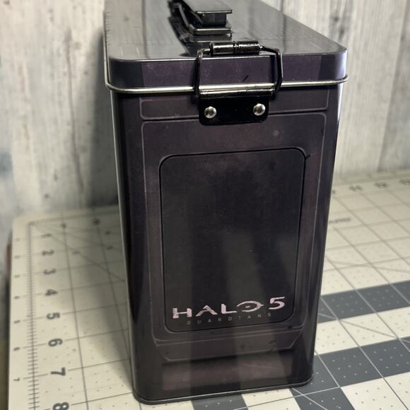 Microsoft Xbox Halo 5 Guardians UNSC Tin Ammo/Lunch Box Loot Crate by The Coop - Picture 5 of 11